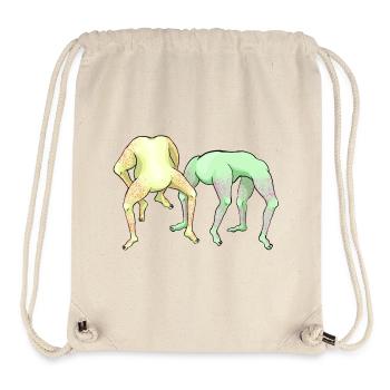 No Head José - Stanley/Stella recycelter Gym Bag - Naturweiß - Vorne