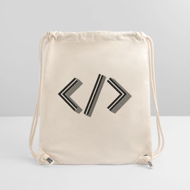 Retro Bracket's - Full Stack Developer HTML XML Stanley/Stella recycelter Gym Bag