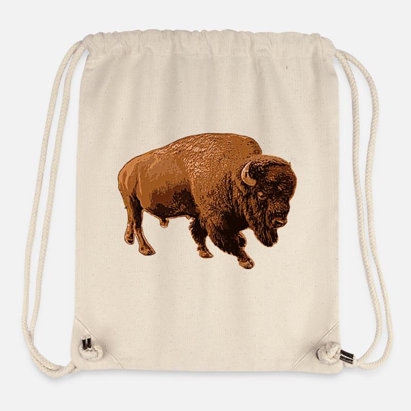 bison - Stanley/Stella Recycled Gym Bag - natural