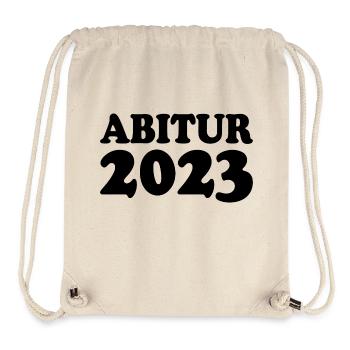 Abitur 2023 - Stanley/Stella recycelter Gym Bag - Naturweiß - Vorne