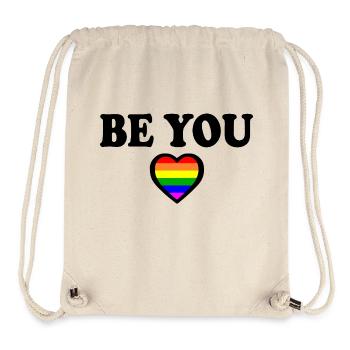 Be you - Stanley/Stella Recycled Gym Bag - natural - Front