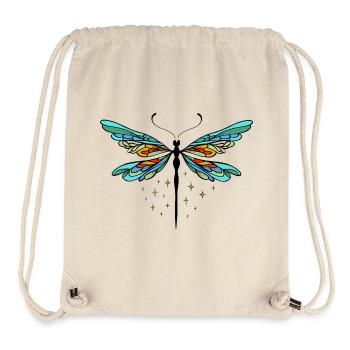 Dragonfly Libelle - Stanley/Stella Recycled Gym Bag - natural - Front