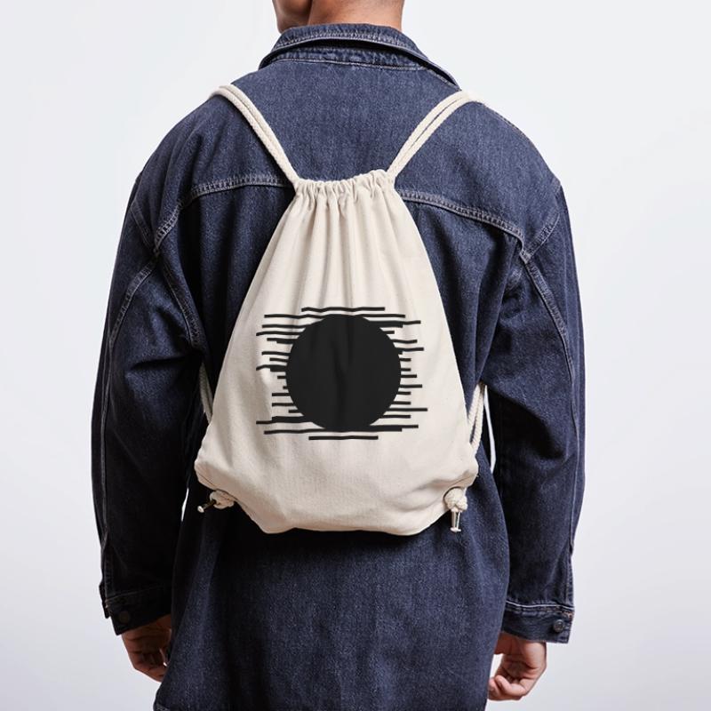 Minimalist Lines pattern design Stanley/Stella Recycled Gym Bag