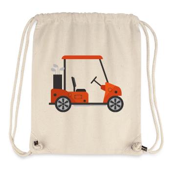 Golf carts - Stanley/Stella Recycled Gym Bag - natural - Front