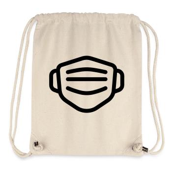 Maske - Stanley/Stella recycelter Gym Bag - Naturweiß - Vorne