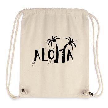 Aloha - Stanley/Stella recycelter Gym Bag - Naturweiß - Vorne