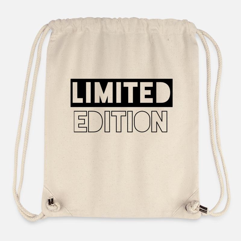 Édition limitée - Sac à cordon recyclé Stanley/Stella - blanc naturel