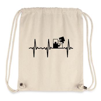 Puzzle Pulse Game Night Game Play Game Pulse Pulse - Sac à cordon recyclé Stanley/Stella - blanc naturel - Devant