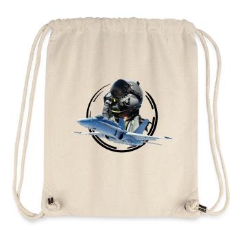 Pilot - Stanley/Stella recycelter Gym Bag - Naturweiß - Vorne