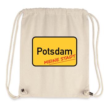 POTSDAM - MY CITY - Stanley/Stella Recycled Gym Bag - natural - Front