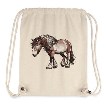 Trot Your Own Path - Stanley/Stella recycelter Gym Bag - Naturweiß - Vorne