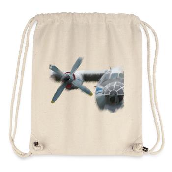 An-12 - Stanley/Stella recycelter Gym Bag - Naturweiß - Vorne