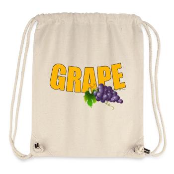 GRAPE - Stanley/Stella Recycled Gym Bag - natural - Front