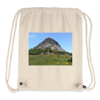 Ardèche Mountain Landscape – France - Sac à cordon recyclé Stanley/Stella - blanc naturel - Devant