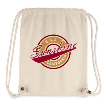 NERDY forever - Sunshine California - Stanley/Stella Recycled Gym Bag - natural - Front