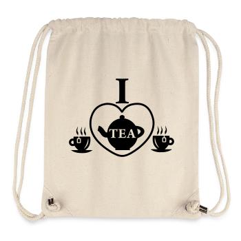 Teapot in the heart - Stanley/Stella Recycled Gym Bag - natural - Front