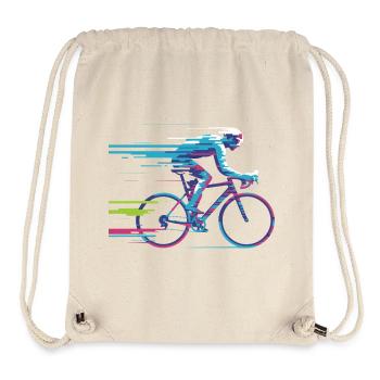 Evolve Your Ride – Glitch Cycling Concept - Stanley/Stella recycelter Gym Bag - Naturweiß - Vorne