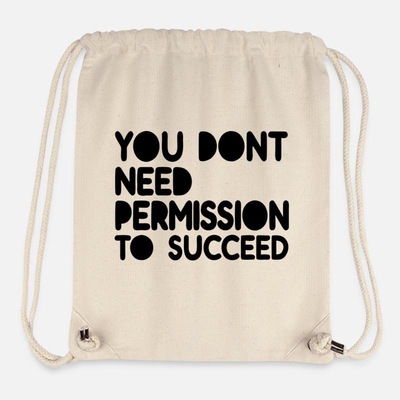 Vintage Botanical Leaf Pattern - Stanley/Stella Recycled Gym Bag - natural