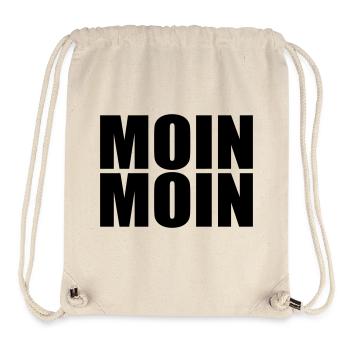 MOIN MOIN - Stanley/Stella recycelter Gym Bag - Naturweiß - Vorne