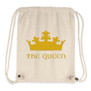 The Queen - Stanley/Stella Recycled Gym Bag - natural - Front