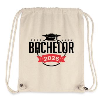 Bachelor 2026 Abschluss Promotion Sponsion - Stanley/Stella recycelter Gym Bag - Naturweiß - Vorne
