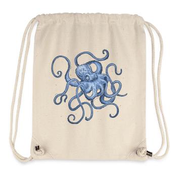 Octopus - Stanley/Stella Recycled Gym Bag - natural - Front