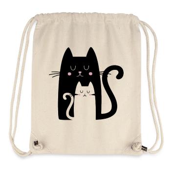 Kitties - Stanley/Stella Recycled Gym Bag - natural - Front