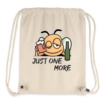 Just One More - Stanley/Stella recycelter Gym Bag - Naturweiß - Vorne