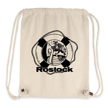 Rostock Rettungsring - Stanley/Stella recycelter Gym Bag - Naturweiß - Vorne