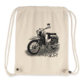 SIMSON Schwalbe KR51 - Stanley/Stella recycelter Gym Bag - Naturweiß - Vorne
