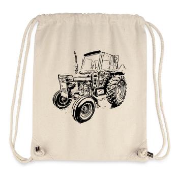 BM T 500 - Sac à cordon recyclé Stanley/Stella - blanc naturel - Devant