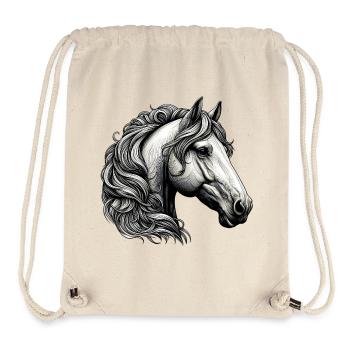 Horse - Stanley/Stella Recycled Gym Bag - natural - Front