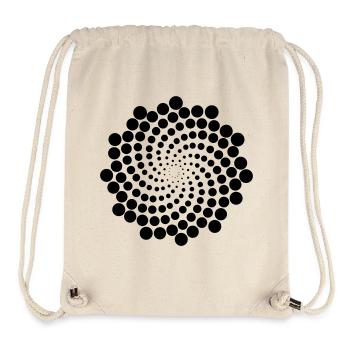 Swirl Point Spiral - Stanley/Stella Recycled Gym Bag - natural - Front