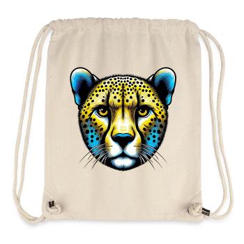 Cheetah - Stanley/Stella Recycled Gym Bag - natural - Front