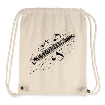 Flute music - Stanley/Stella Recycled Gym Bag - natural - Front