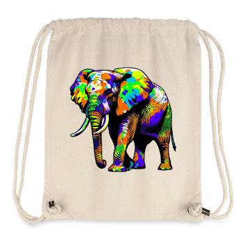 Elephant - Stanley/Stella Recycled Gym Bag - natural - Front