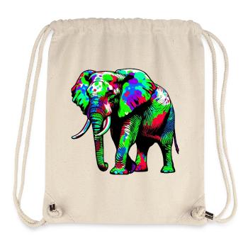 Elephant - Stanley/Stella Recycled Gym Bag - natural - Front