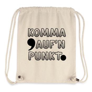 Lustiges Wortspiel für Grammatik/ Sprachliebhaber - Stanley/Stella recycelter Gym Bag - Naturweiß - Vorne