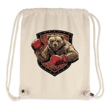 Grizzly Bear Boxer MMA - Stanley/Stella Recycled Gym Bag - natural - Front
