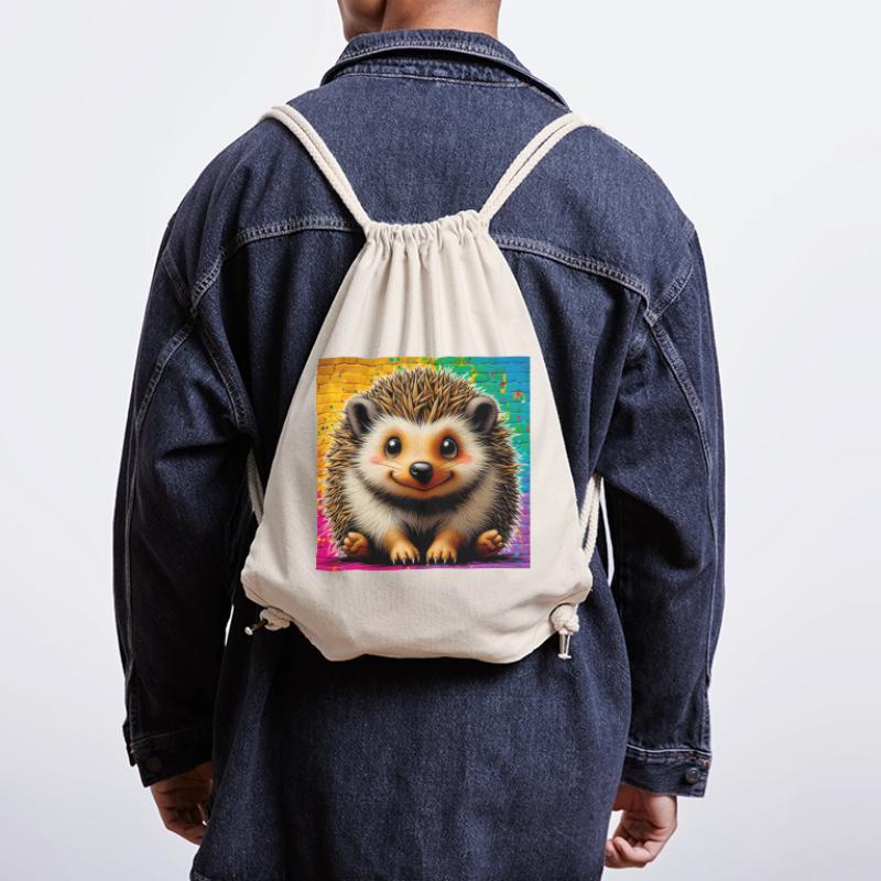 hedgehog Stanley/Stella Recycled Gym Bag