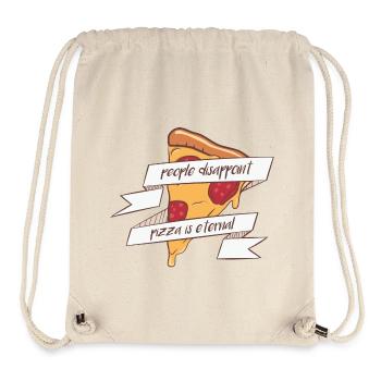 Eternal Pizza - Stanley/Stella Recycled Gym Bag - natural - Front