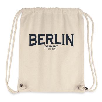 Berlin - Stanley/Stella recycelter Gym Bag - Naturweiß - Vorne