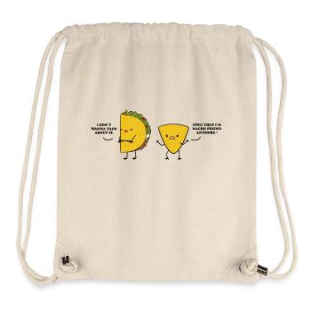 Taco Wortspiel - Stanley/Stella recycelter Gym Bag - Naturweiß - Vorne