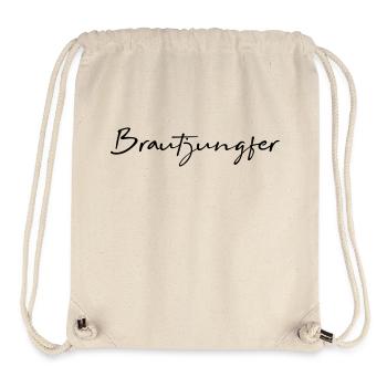 Brautjungfer - Stanley/Stella recycelter Gym Bag - Naturweiß - Vorne