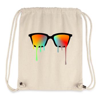 Lunettes de soleil - Sac à cordon recyclé Stanley/Stella - blanc naturel - Devant