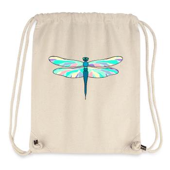 dragon-fly - Sac à cordon recyclé Stanley/Stella - blanc naturel - Devant
