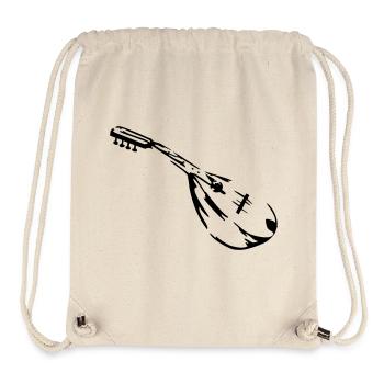 mandoline musiker - Stanley/Stella recycelter Gym Bag - Naturweiß - Vorne