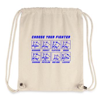 Choose your Fighter  - Stanley/Stella Recycled Gym Bag - natural - Front
