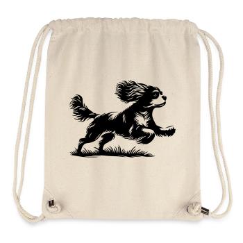 Cavalier King Charles Spaniel - Stanley/Stella recycelter Gym Bag - Naturweiß - Vorne