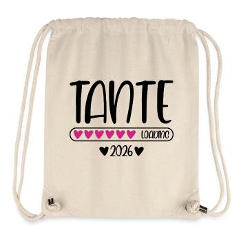 Tante 2026 loading - Stanley/Stella recycelter Gym Bag - Naturweiß - Vorne